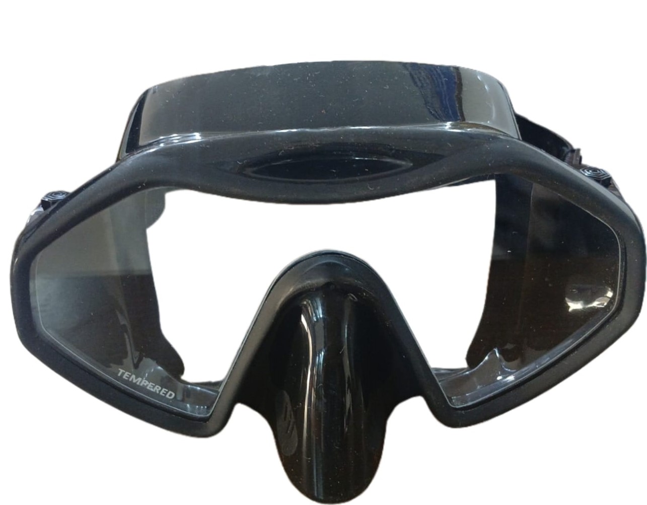 MASQUE APNEA MAX NOIR M 6104 SILICONE ET VERRE – Image 4