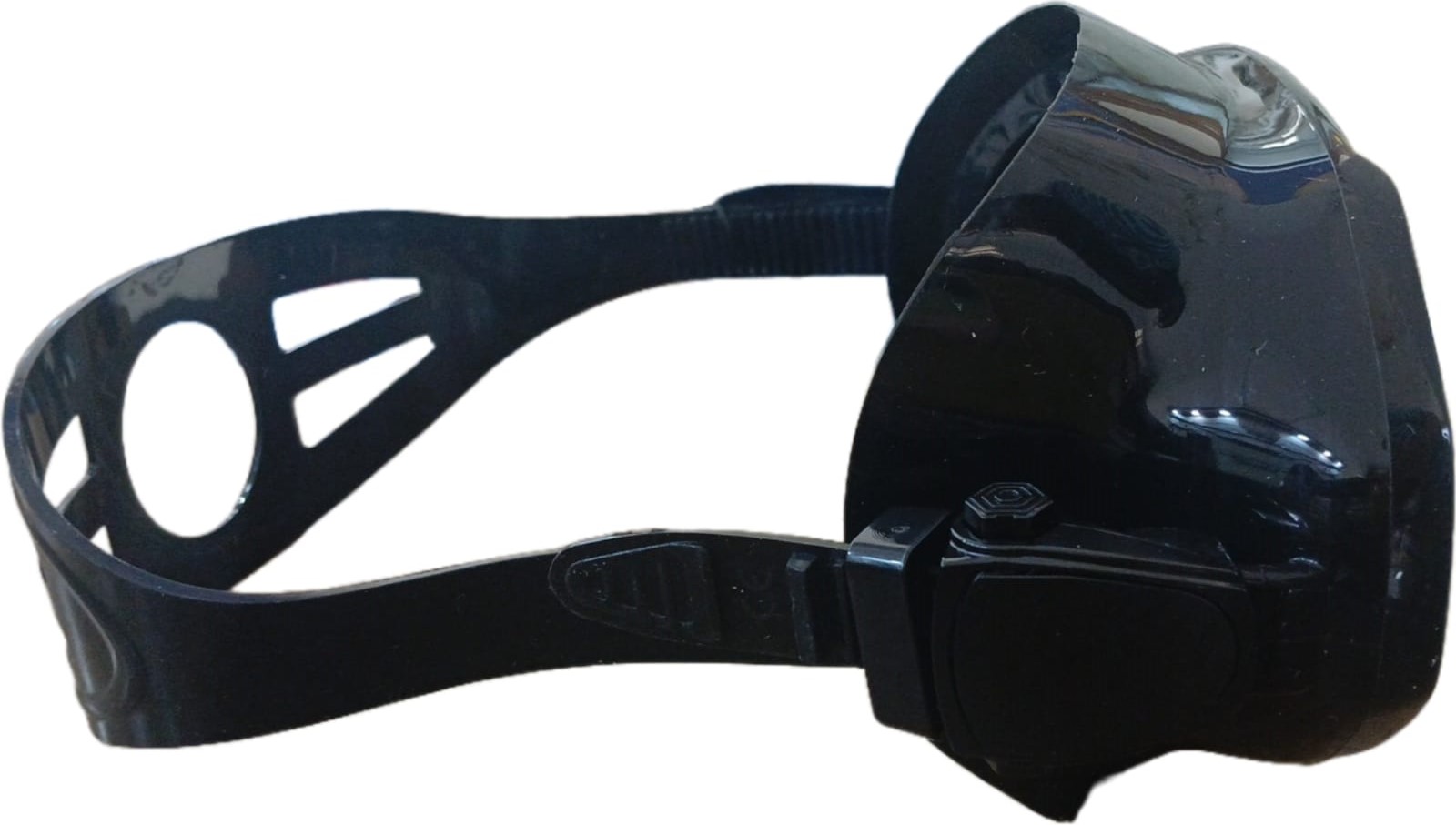 MASQUE APNEA MAX NOIR M 6104 SILICONE ET VERRE – Image 2