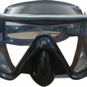MASQUE APNEA MAX NOIR M6101 SILICONE ET VERRE