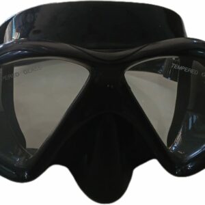 MASQUE APNEA MAX NOIR M6201 SILICONE ET VERRE