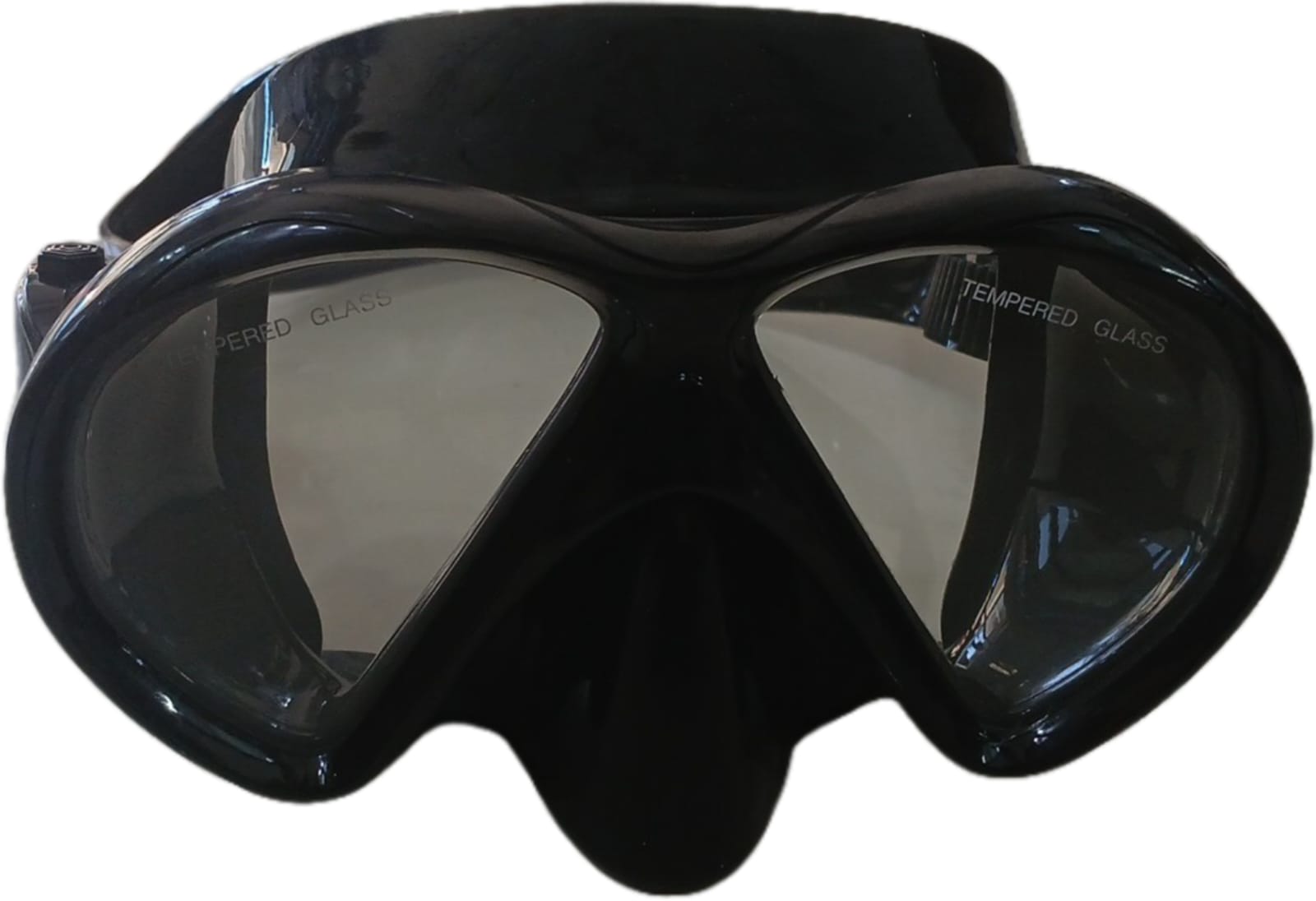 MASQUE APNEA MAX NOIR M6201 SILICONE ET VERRE