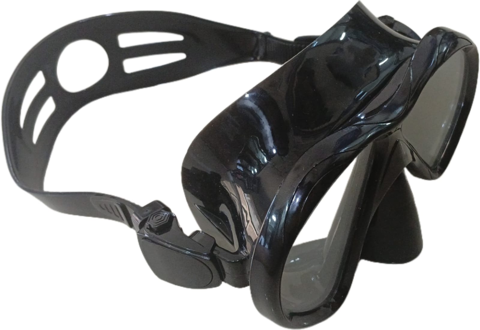 MASQUE APNEA MAX NOIR M6201 SILICONE ET VERRE – Image 3
