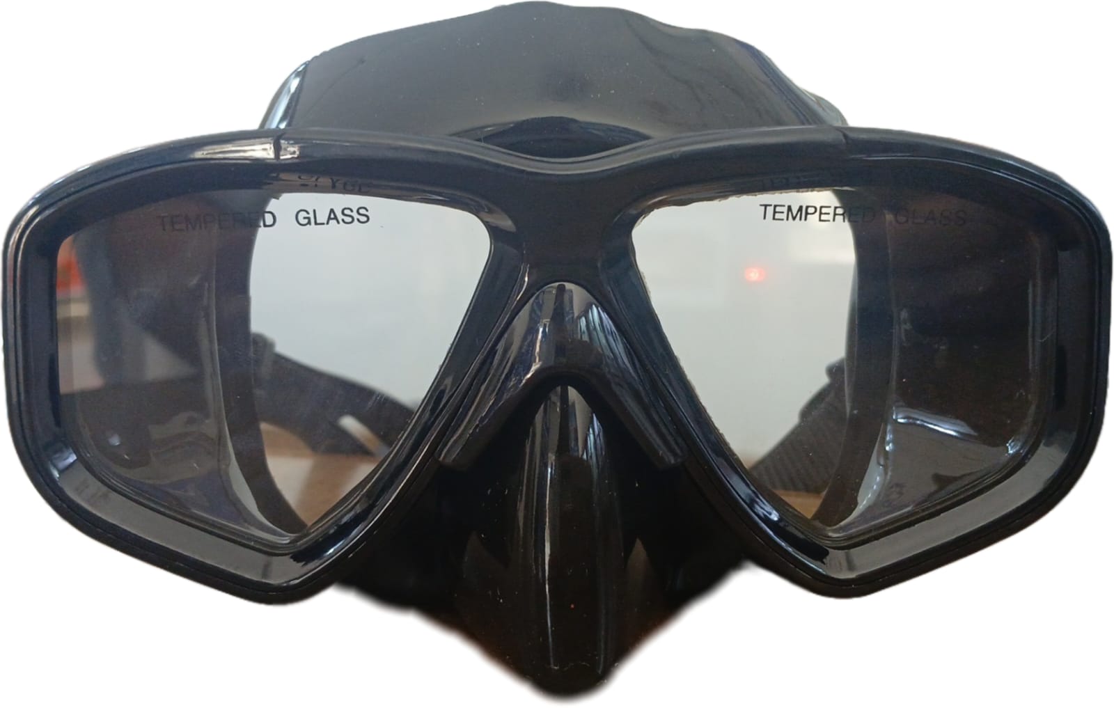 MASQUE APNEA MAX NOIR M6220 SILICONE ET VERRE