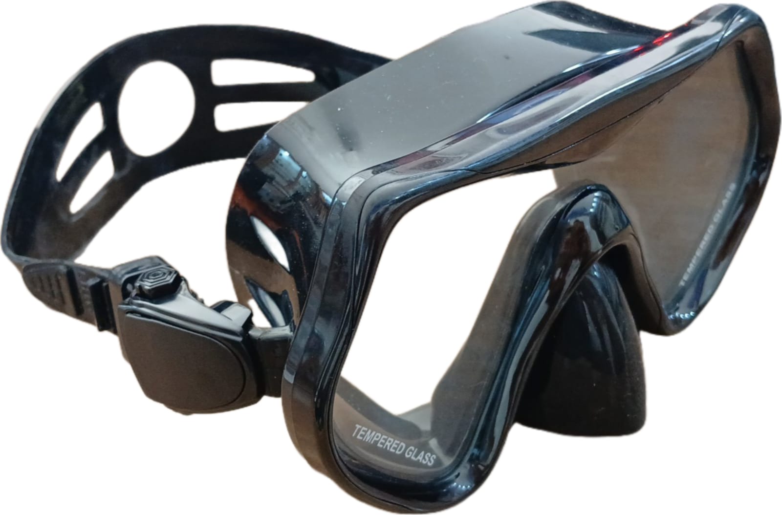 MASQUE APNEA MAX NOIR M6102 SILICONE ET VERRE – Image 3