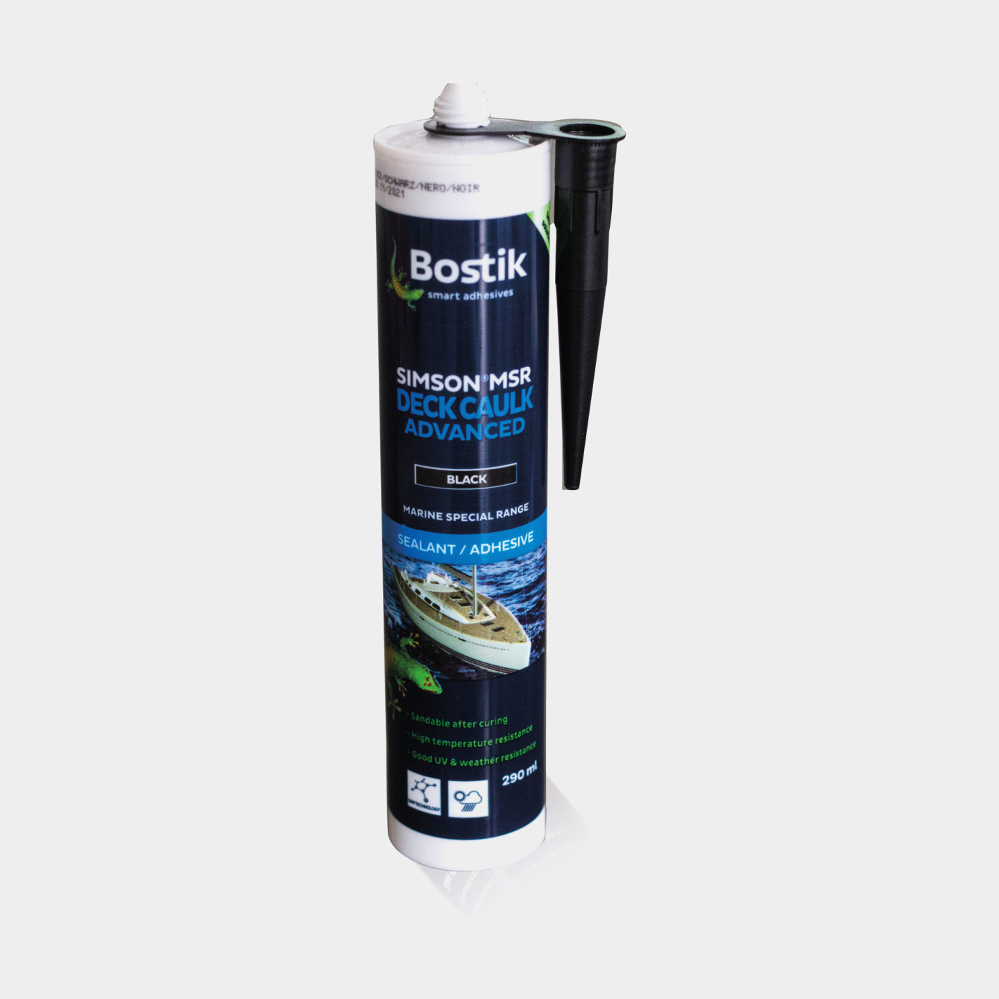 TUBE ADHESIVE BOSTIK NOIR 290ML