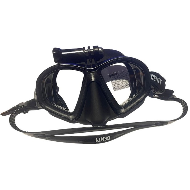 MASQUE NOIR DENTY/SUPPORT GOPRO