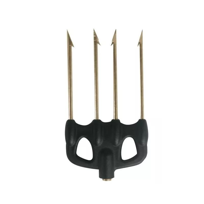 TRIDENT 4 DENTS ACIER TREMPE